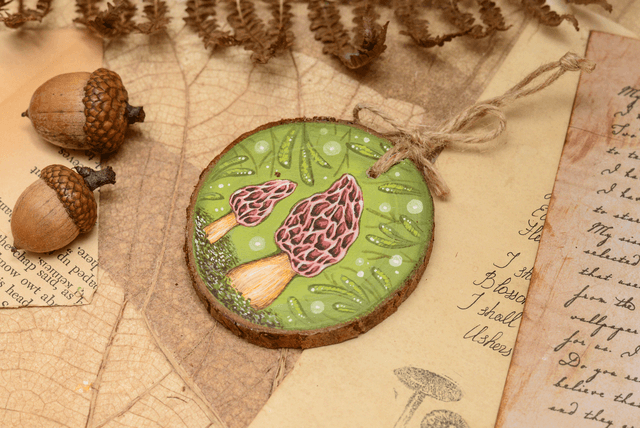 Morchella Ornament 