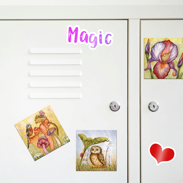 "A Rainy Day" Magnet