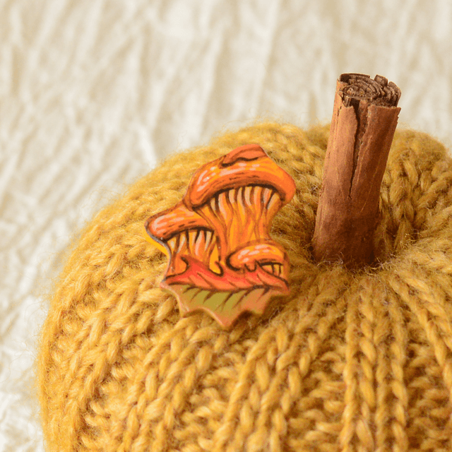 Autumn Collection "Book of Fairy Tales" clay pin (1)