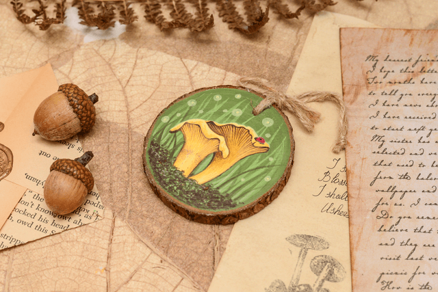 Chanterelle Ornament 