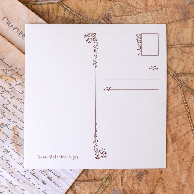 ''Journey Through the Wildness'' postcard