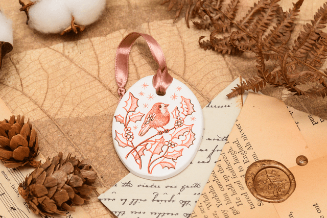 Robin Bird Ornament 