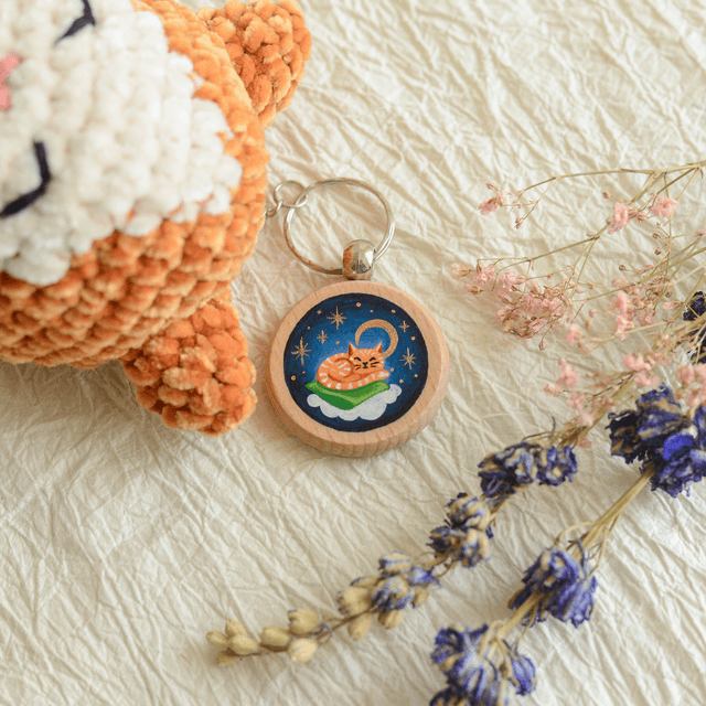 "Baby Kitty" keychain