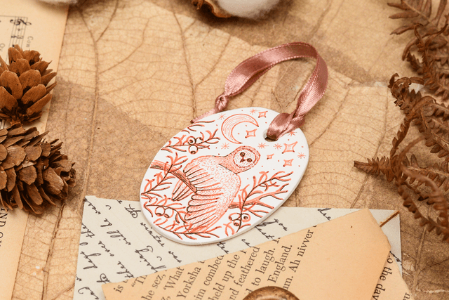 Enchanted Owl Ornament 