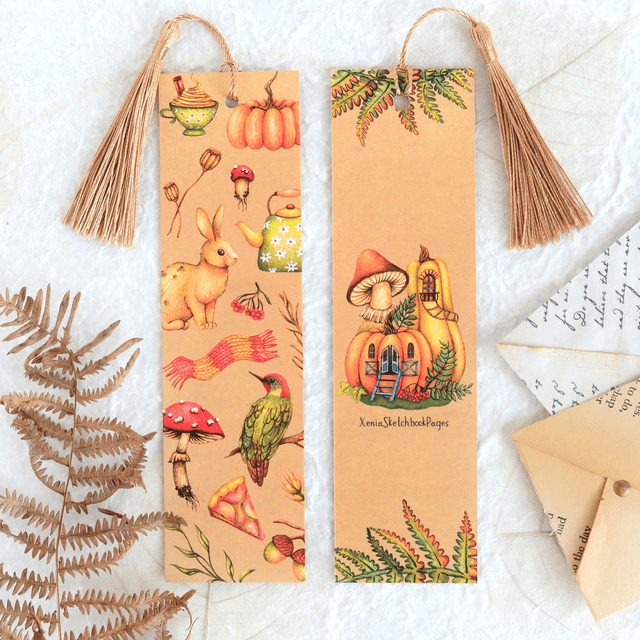 "Autumn" bookmark