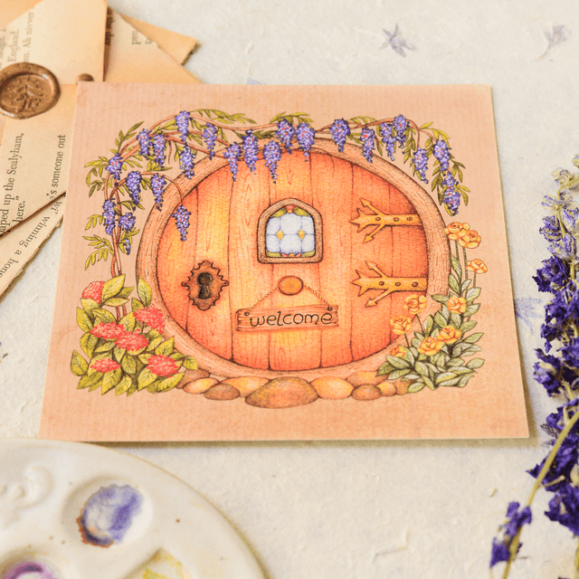 "Welcome to Fairyland" postcard