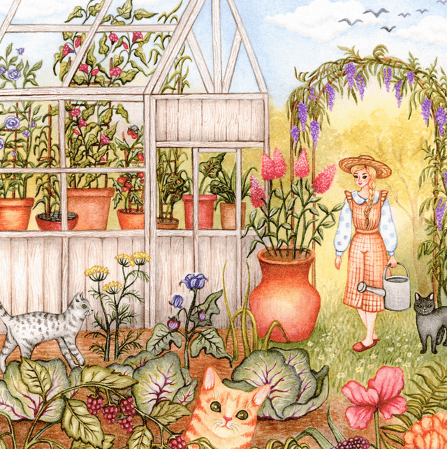 Gardening with Kitties