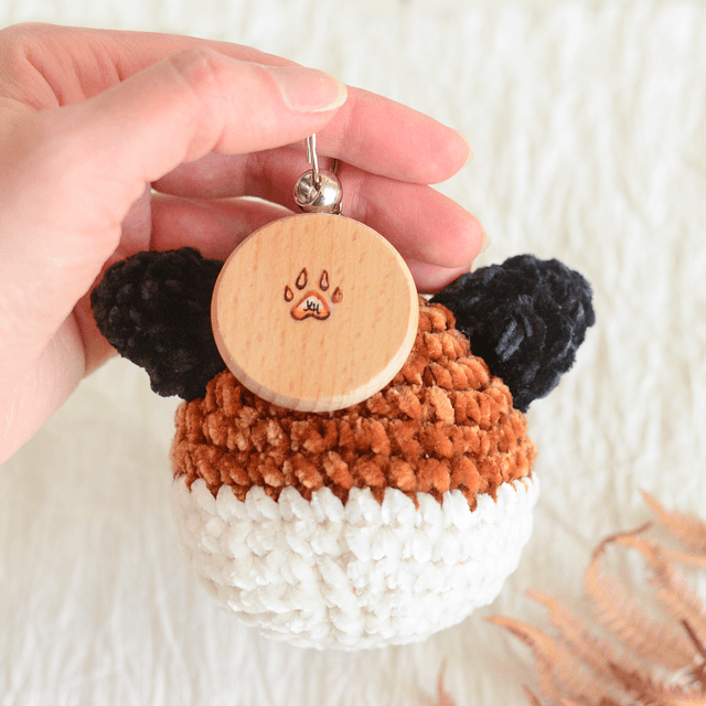 "Baby Fox" keychain