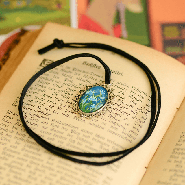 Cornflower Pendant