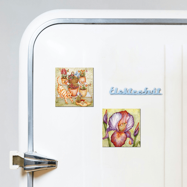 "A Curious Mouse" Magnet