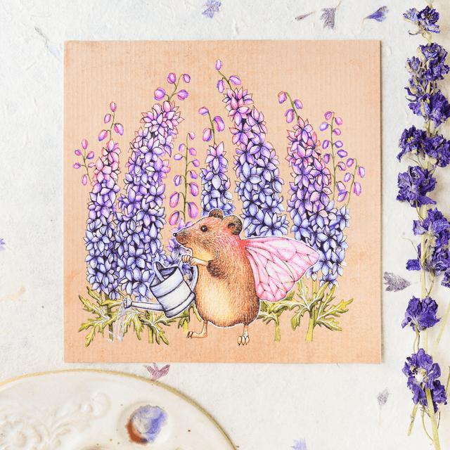 "Little Gardener" postcard