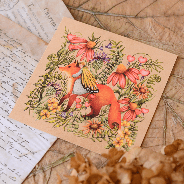 ''Journey Through the Wildness'' postcard
