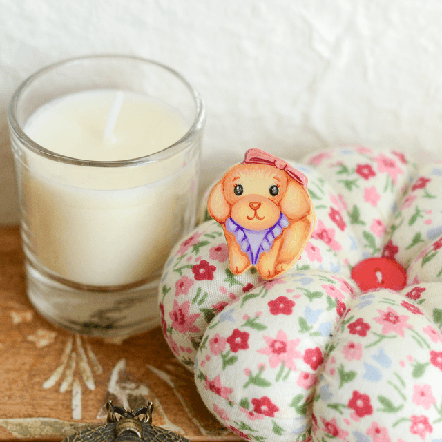 Spring Collection "Baby Lady" clay pin