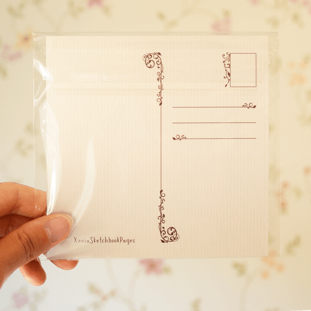 "Lilac Flower" postcard