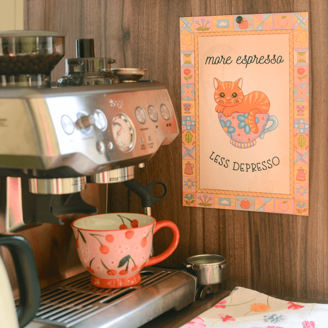 More Espresso Poster