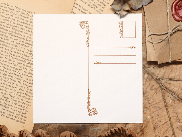 "Oyster Mushrooms & Butterflies" postcard 