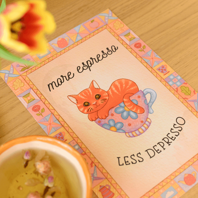 More Espresso Poster