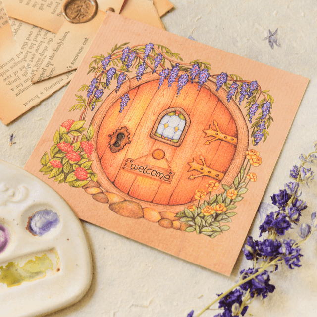 "Welcome to Fairyland" postcard
