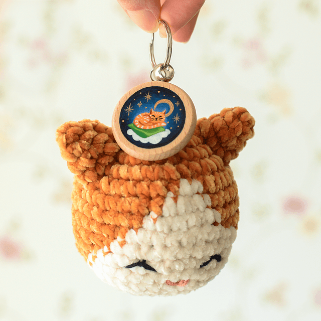 "Baby Kitty" keychain