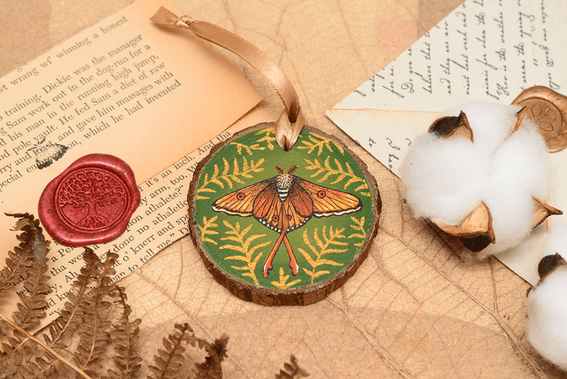 Moon Moth Ornament