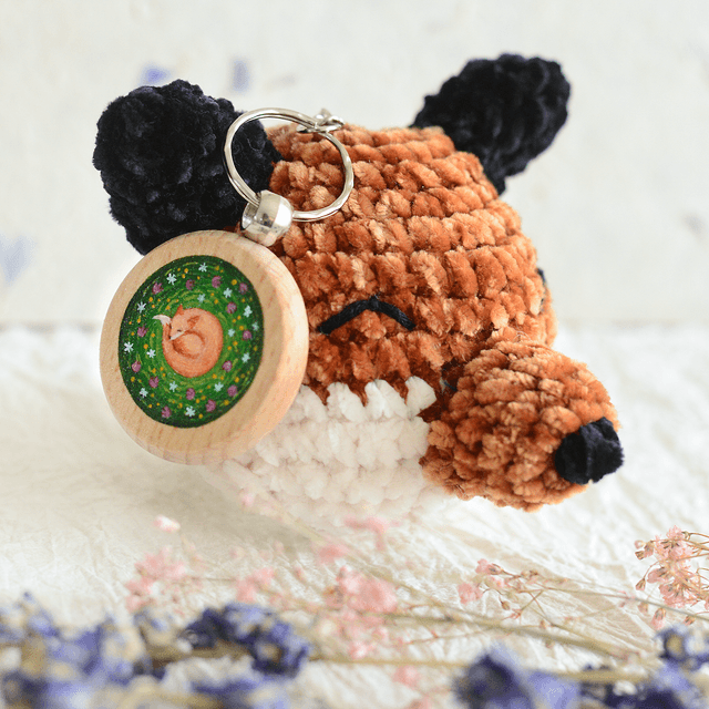&quot;Baby Fox&quot; keychain